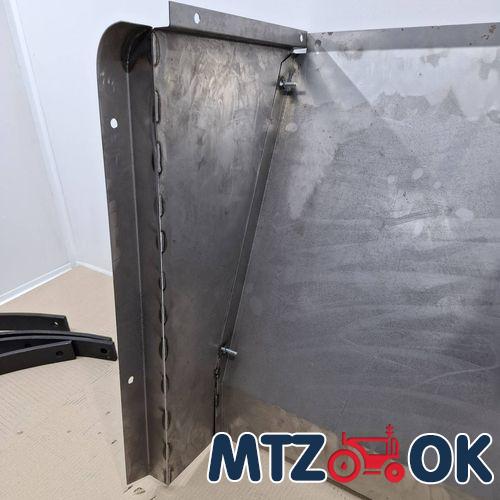 Обшивка торпеды МТЗ МК под стартер (без уха) правая сторона с отверствием (металл) к-т Обшивка торпеды МТЗ МК под стартер (без уха) правая сторона с отверствием (металл) к-т