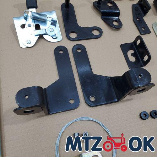 Обшивка торпеды МТЗ МК под стартер (без уха) правая сторона с отверствием (металл) к-т Обшивка торпеды МТЗ МК под стартер (без уха) правая сторона с отверствием (металл) к-т