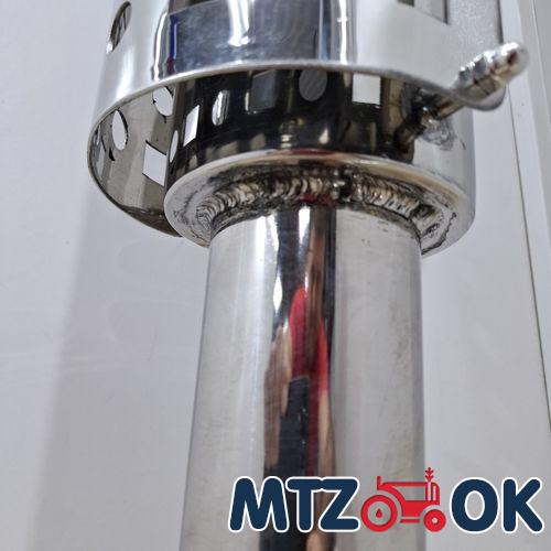 Глушитель МТЗ 1025 нержавейка/толщина 2мм Глушитель МТЗ 1025 нержавейка/толщина 2мм