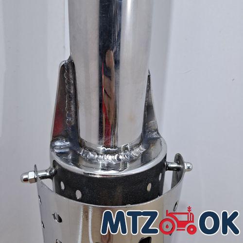 Глушитель МТЗ 1025 нержавейка/толщина 2мм Глушитель МТЗ 1025 нержавейка/толщина 2мм