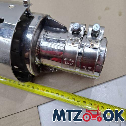 Глушитель МТЗ 1025 нержавейка/толщина 2мм Глушитель МТЗ 1025 нержавейка/толщина 2мм