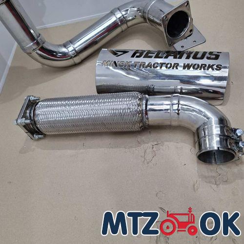 Глушитель МТЗ 1025 нержавейка/толщина 2мм Глушитель МТЗ 1025 нержавейка/толщина 2мм