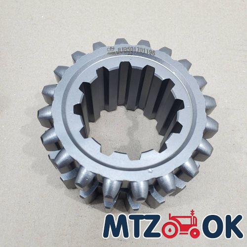 Шестерня привода 1-й ступ. ред. с/о Zб=20/Zм=20 (пр-во Юбана) 50-1701196 Шестерня привода 1-й ступ. ред. с/о Zб=20/Zм=20 (пр-во Юбана) 50-1701196