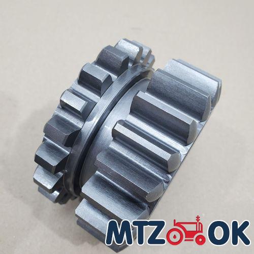 Шестерня привода 1-й ступ. ред. с/о Zб=20/Zм=20 (пр-во Юбана) 50-1701196 Шестерня привода 1-й ступ. ред. с/о Zб=20/Zм=20 (пр-во Юбана) 50-1701196