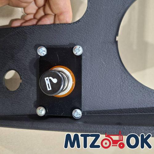 Проставка тахоспидометра на пластиковую панель приборов (металл) Проставка тахоспидометра на пластиковую панель приборов (металл)