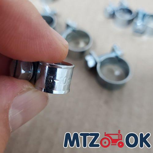 Хомут затяжной оцинкованный евро усиленный мини (в ассортименте): 6-8/7-9/8-10/9-11/10-12/11-13/12-14/13-15/14-16 Хомут затяжной оцинкованный евро усиленный мини (в ассортименте): 6-8/7-9/8-10/9-11/10-12/11-13/12-14/13-15/14-16