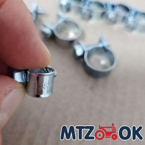 Хомут затяжной оцинкованный евро усиленный мини (в ассортименте): 6-8/7-9/8-10/9-11/10-12/11-13/12-14/13-15/14-16 Хомут затяжной оцинкованный евро усиленный мини (в ассортименте): 6-8/7-9/8-10/9-11/10-12/11-13/12-14/13-15/14-16