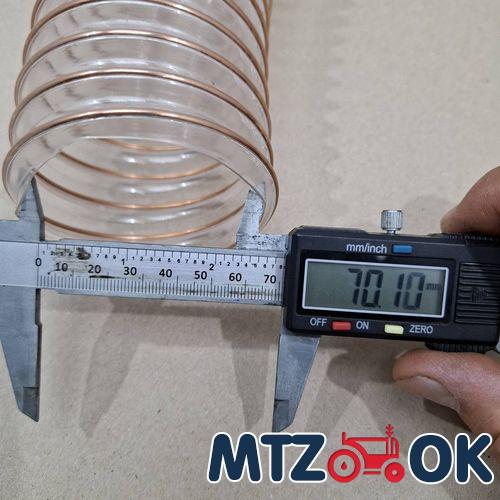 Шланг для транспортировки зерна/гранулятов 0.5м d=70мм (пр-во Украина) DN110 Шланг для транспортировки зерна/гранулятов 0.5м d=70мм (пр-во Украина) DN110