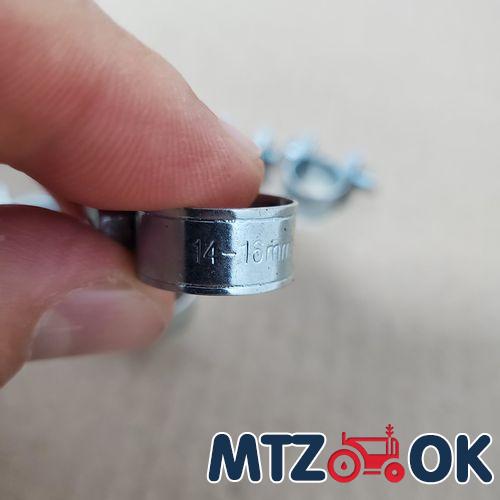 Хомут затяжной оцинкованный евро усиленный мини (в ассортименте): 6-8/7-9/8-10/9-11/10-12/11-13/12-14/13-15/14-16 Хомут затяжной оцинкованный евро усиленный мини (в ассортименте): 6-8/7-9/8-10/9-11/10-12/11-13/12-14/13-15/14-16