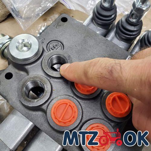 Заглушка гидрораспределителя 1/2 (на болгарский ГР) Заглушка гидрораспределителя 1/2 (на болгарский ГР)