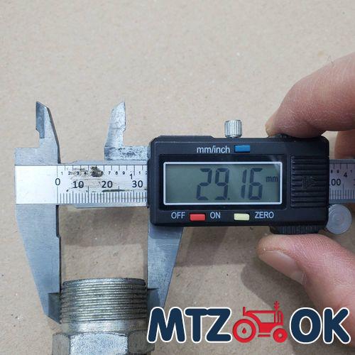 Штуцер соединительный S36хS36 (М30x1.5-М30x1.5) (пр-во Украина) Штуцер соединительный S36хS36 (М30x1.5-М30x1.5) (пр-во Украина)