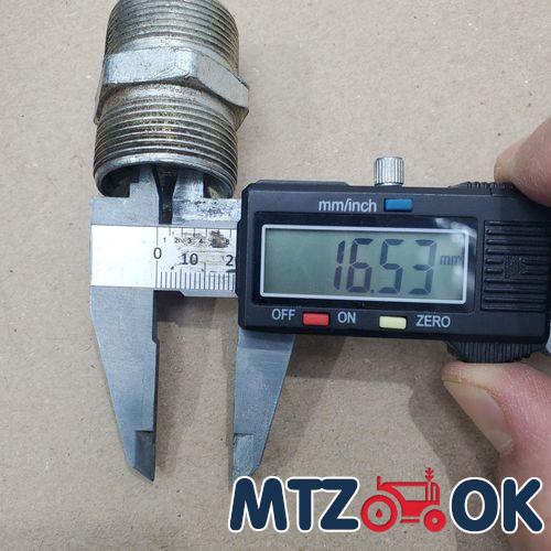 Штуцер соединительный S36хS36 (М30x1.5-М30x1.5) (пр-во Украина) Штуцер соединительный S36хS36 (М30x1.5-М30x1.5) (пр-во Украина)