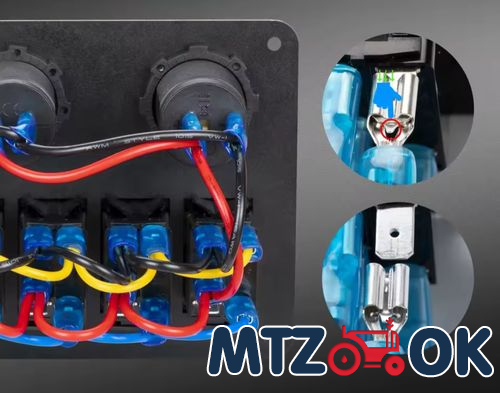 Блок переключателей (4 кнопки) 5014 Блок переключателей (4 кнопки) 5014