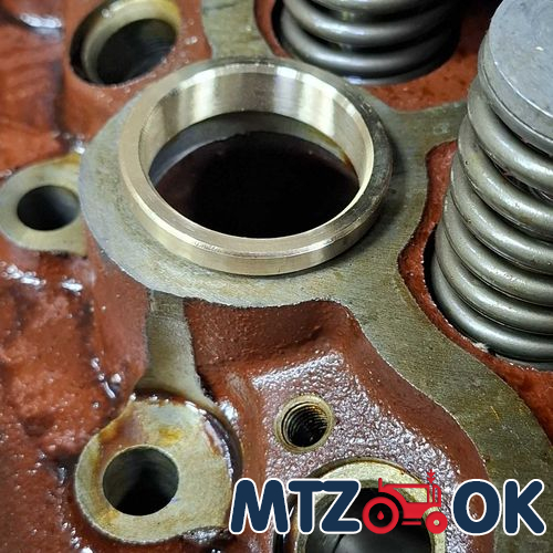 Стакан головки блока (впускного коллектора) Д-240 d=52/48 (латунь) (пр-во Украина) 245-1003103-А Стакан головки блока (впускного коллектора) Д-240 d=52/48 (латунь) (пр-во Украина) 245-1003103-А