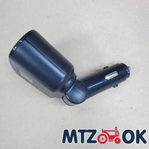 Штекер в прикуривтель 12-24V + USB+TP-S. вольтметр (Китай) Штекер в прикуривтель 12-24V + USB+TP-S. вольтметр (Китай)