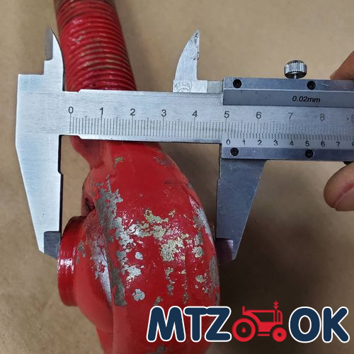 Винт тяги центр. МТЗ правый верхний d=25 (пр-во МТЗ) А61.02.100-05 Винт тяги центр. МТЗ правый верхний d=25 (пр-во МТЗ) А61.02.100-05