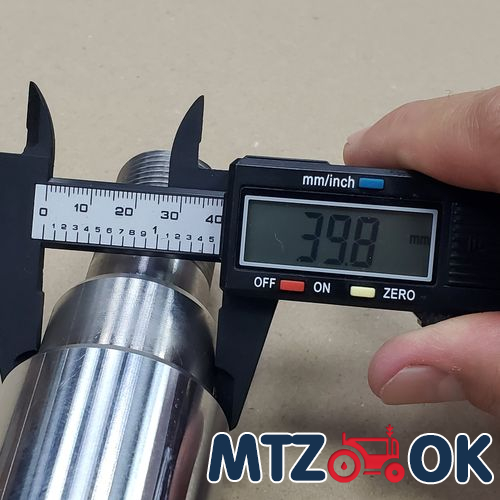 Шток гидроцилиндра Ц110 с вилкой (пр-во Винница) Ц110-200-3.030 Шток гидроцилиндра Ц110 с вилкой (пр-во Винница) Ц110-200-3.030