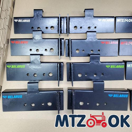 Кронштейн фонаря заднего МТЗ УК (к-т. 2шт) (собст. пр-во) Кронштейн фонаря заднего МТЗ УК (к-т. 2шт) (собст. пр-во)