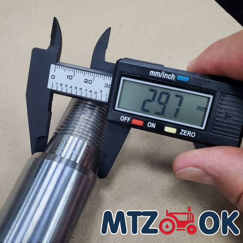 Шток гидроцилиндра Ц110 с вилкой (пр-во Винница) Ц110-200-3.030 Шток гидроцилиндра Ц110 с вилкой (пр-во Винница) Ц110-200-3.030