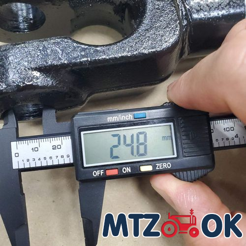 Шток гидроцилиндра Ц110 с вилкой (пр-во Винница) Ц110-200-3.030 Шток гидроцилиндра Ц110 с вилкой (пр-во Винница) Ц110-200-3.030