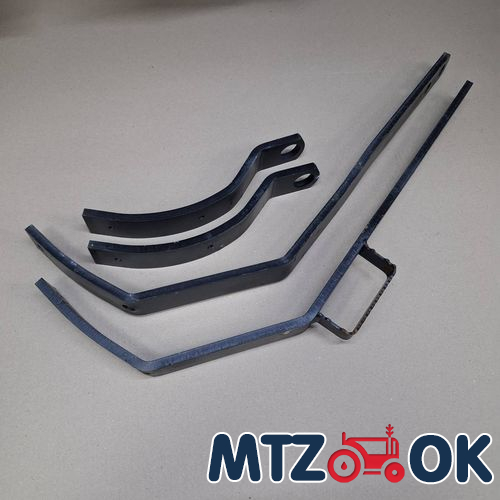 Тяга управления распределителем с вилками 187мм короткая на подшипниках (собств. пр-во) 80-4607260-03 Тяга управления распределителем с вилками 187мм короткая на подшипниках (собств. пр-во) 80-4607260-03