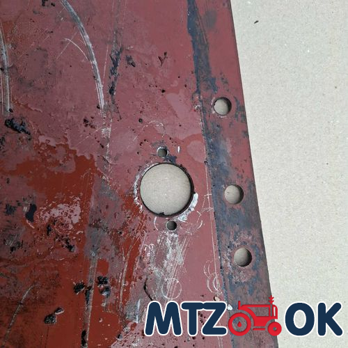 Глушитель МТЗ 80. 82 МК с глушителем (накладка нержавейка) (без турбины) толщина 1.5мм Глушитель МТЗ 80. 82 МК с глушителем (накладка нержавейка) (без турбины) толщина 1.5мм