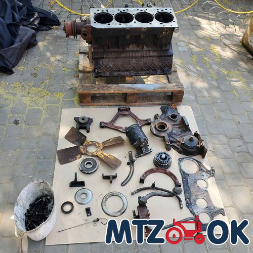 Блок цилиндров б.у Д243 (комплект) после реставрации 240-1002015-1 Блок цилиндров б.у Д243 (комплект) после реставрации 240-1002015-1