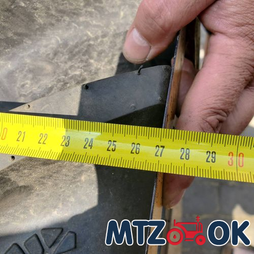 Шток гидроцилиндра Ц110 с вилкой (пр-во Винница) Ц110-200-3.030 Шток гидроцилиндра Ц110 с вилкой (пр-во Винница) Ц110-200-3.030