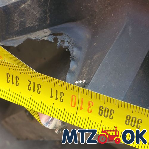 Шток гидроцилиндра Ц110 с вилкой (пр-во Винница) Ц110-200-3.030 Шток гидроцилиндра Ц110 с вилкой (пр-во Винница) Ц110-200-3.030