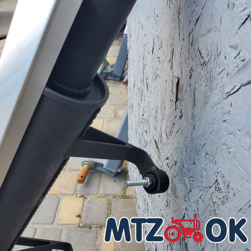 Глушитель МТЗ 80. 82 МК с глушителем (накладка нержавейка) (без турбины) толщина 1.5мм Глушитель МТЗ 80. 82 МК с глушителем (накладка нержавейка) (без турбины) толщина 1.5мм