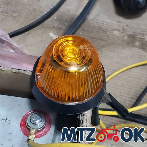 Лампа LED автопоезда 12V (желтая) (Китай) 2853 Лампа LED автопоезда 12V (желтая) (Китай) 2853