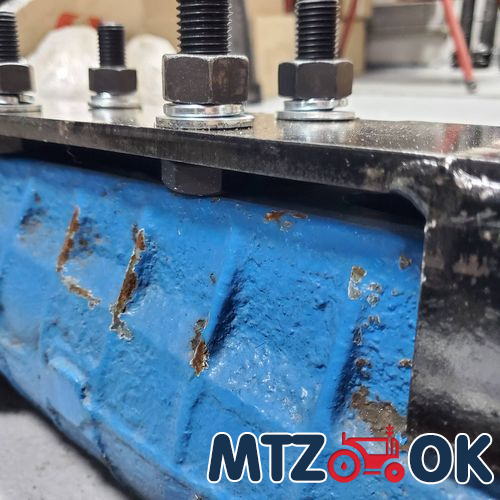 Комплект переоборудования ГУРа под насос-дозатор МТЗ-80 ЦС-50 1-но сторонний (передний неведущий мост) (без гидробака с кронштейном крепления на балку без отливки или с отливкой с Р/К на рул. колонку с блокировкой) БАЗОВЫЙ Комплект переоборудования ГУРа под насос-дозатор МТЗ-80 ЦС-50 1-но сторонний (передний неведущий мост) (без гидробака с кронштейном крепления на балку без отливки или с отливкой с Р/К на рул. колонку с блокировкой) БАЗОВЫЙ