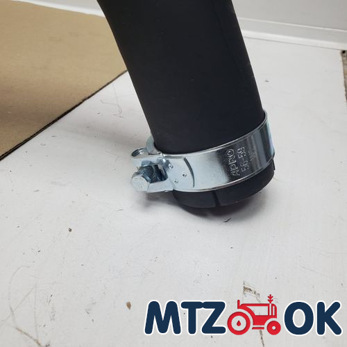 Глушитель МТЗ 80/ 82 МК с глушителем (накладка черная) (без турбины) толщина 1.5мм Глушитель МТЗ 80/ 82 МК с глушителем (накладка черная) (без турбины) толщина 1.5мм