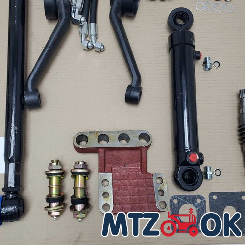 Комплект переоборудования ГУРа под насос-дозатор МТЗ-80 ЦС-50 1-но сторонний (передний неведущий мост) (без гидробака с кронштейном крепления на балку без отливки или с отливкой с Р/К на рул. колонку с блокировкой) БАЗОВЫЙ Комплект переоборудования ГУРа под насос-дозатор МТЗ-80 ЦС-50 1-но сторонний (передний неведущий мост) (без гидробака с кронштейном крепления на балку без отливки или с отливкой с Р/К на рул. колонку с блокировкой) БАЗОВЫЙ