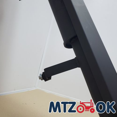 Глушитель МТЗ 80/ 82 МК с глушителем (накладка черная) (без турбины) толщина 1.5мм Глушитель МТЗ 80/ 82 МК с глушителем (накладка черная) (без турбины) толщина 1.5мм