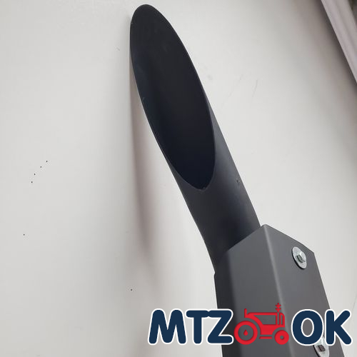 Глушитель МТЗ 80/ 82 МК с глушителем (накладка черная) (без турбины) толщина 1.5мм Глушитель МТЗ 80/ 82 МК с глушителем (накладка черная) (без турбины) толщина 1.5мм