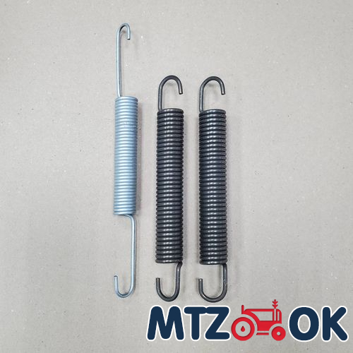 Пружина для рычагов распределителя МТЗ (АНТИШУМ) (к-т. 3шт) 3 и 2мм Пружина для рычагов распределителя МТЗ (АНТИШУМ) (к-т. 3шт) 3 и 2мм