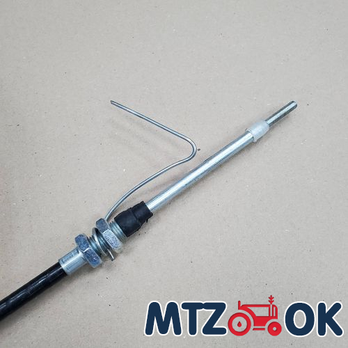 Трос подачи топлива МТЗ-821/921/1221/1523/2022 (L=1960мм) (пр-во Беларусь) 80В-1108300-А-04 Трос подачи топлива МТЗ-821/921/1221/1523/2022 (L=1960мм) (пр-во Беларусь) 80В-1108300-А-04