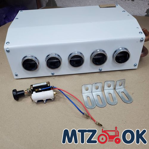 Отопитель салона Эталон/Богдан 12V 5 сопел (пр-во ДК) 7091/12 Отопитель салона Эталон/Богдан 12V 5 сопел (пр-во ДК) 7091/12
