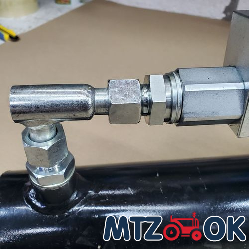 Гидроцилиндр МТЗ 1-но сторон. ЦС 80-50-300.550 ВТ22 с гидрозамком VBPDE 1/2 Гидроцилиндр МТЗ 1-но сторон. ЦС 80-50-300.550 ВТ22 с гидрозамком VBPDE 1/2