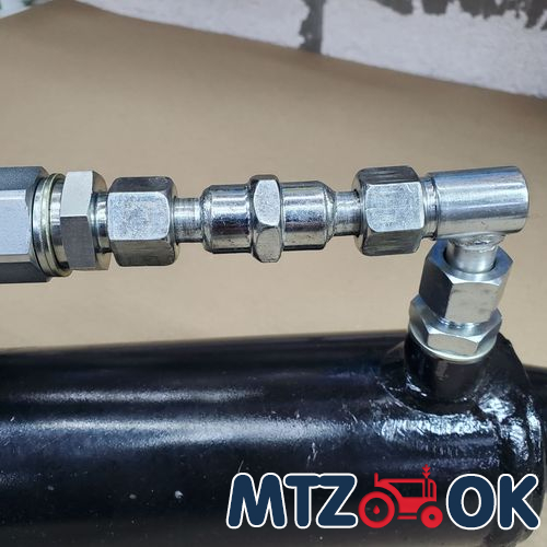 Гидроцилиндр МТЗ 1-но сторон. ЦС 80-50-300.550 ВТ22 с гидрозамком VBPDE 1/2 Гидроцилиндр МТЗ 1-но сторон. ЦС 80-50-300.550 ВТ22 с гидрозамком VBPDE 1/2