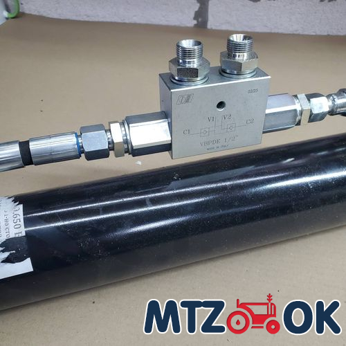 Гидроцилиндр МТЗ 1-но сторон. ЦС 80-50-300.550 ВТ22 с гидрозамком VBPDE 1/2 Гидроцилиндр МТЗ 1-но сторон. ЦС 80-50-300.550 ВТ22 с гидрозамком VBPDE 1/2