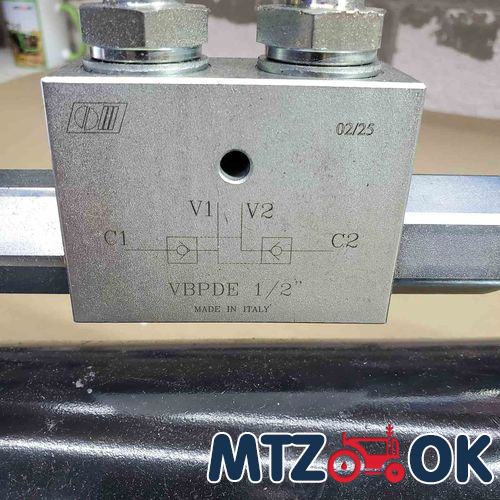 Гидроцилиндр МТЗ 1-но сторон. ЦС 80-50-300.550 ВТ22 с гидрозамком VBPDE 1/2 Гидроцилиндр МТЗ 1-но сторон. ЦС 80-50-300.550 ВТ22 с гидрозамком VBPDE 1/2