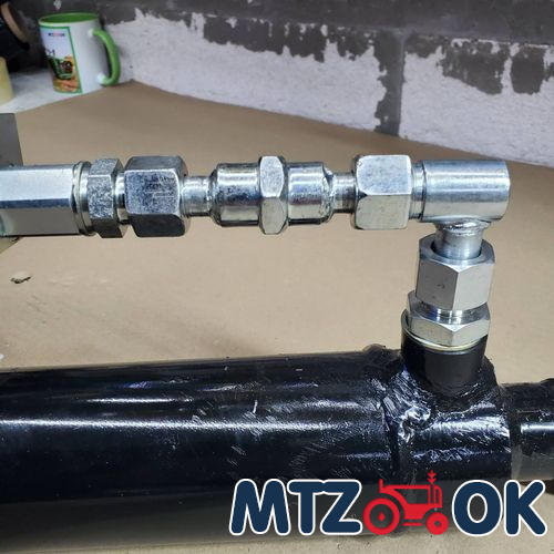 Гидроцилиндр МТЗ 1-но сторон. ЦС 80-50-300.550 ВТ22 с гидрозамком VBPDE 1/2 Гидроцилиндр МТЗ 1-но сторон. ЦС 80-50-300.550 ВТ22 с гидрозамком VBPDE 1/2