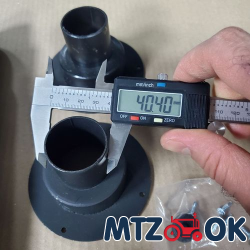 Комплект для установки печки под панель приборов МТЗ с дефлекторами d=45мм Комплект для установки печки под панель приборов МТЗ с дефлекторами d=45мм