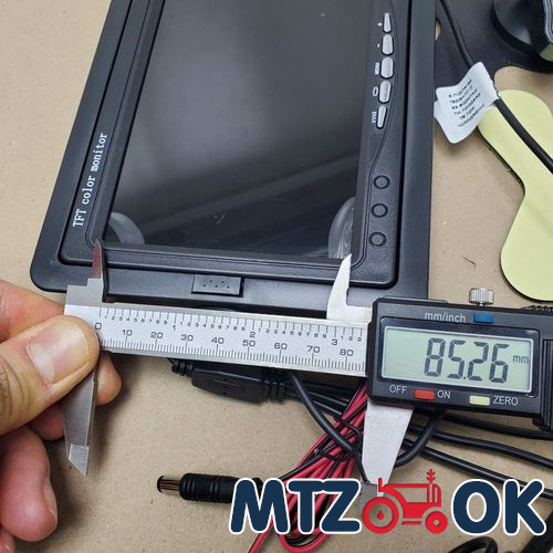 Камера в сборе с экраном 7 дюймов. кабель L=6.5м (CYCLONE) Камера в сборе с экраном 7 дюймов. кабель L=6.5м (CYCLONE)