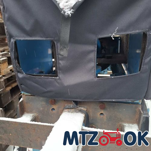 Комплект для установки печки под панель приборов МТЗ с дефлекторами d=45мм Комплект для установки печки под панель приборов МТЗ с дефлекторами d=45мм