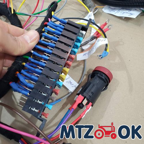 Проводка полный комплект МТЗ УК (6+1) без каркаса панели Проводка полный комплект МТЗ УК (6+1) без каркаса панели