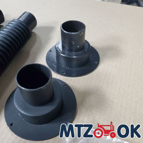 Комплект для установки печки под панель приборов МТЗ с дефлекторами d=45мм Комплект для установки печки под панель приборов МТЗ с дефлекторами d=45мм