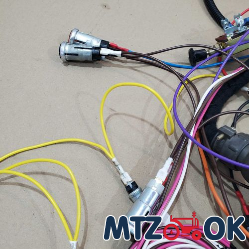 Проводка полный комплект МТЗ УК (6+1) без каркаса панели Проводка полный комплект МТЗ УК (6+1) без каркаса панели